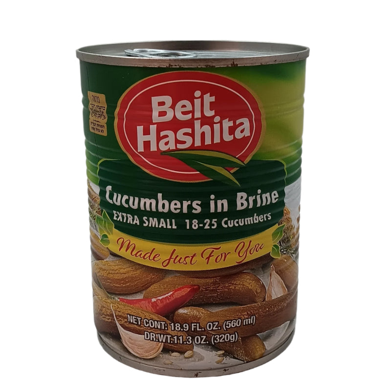 Bet Hashita Extra Small Cucumber in Brine 540g