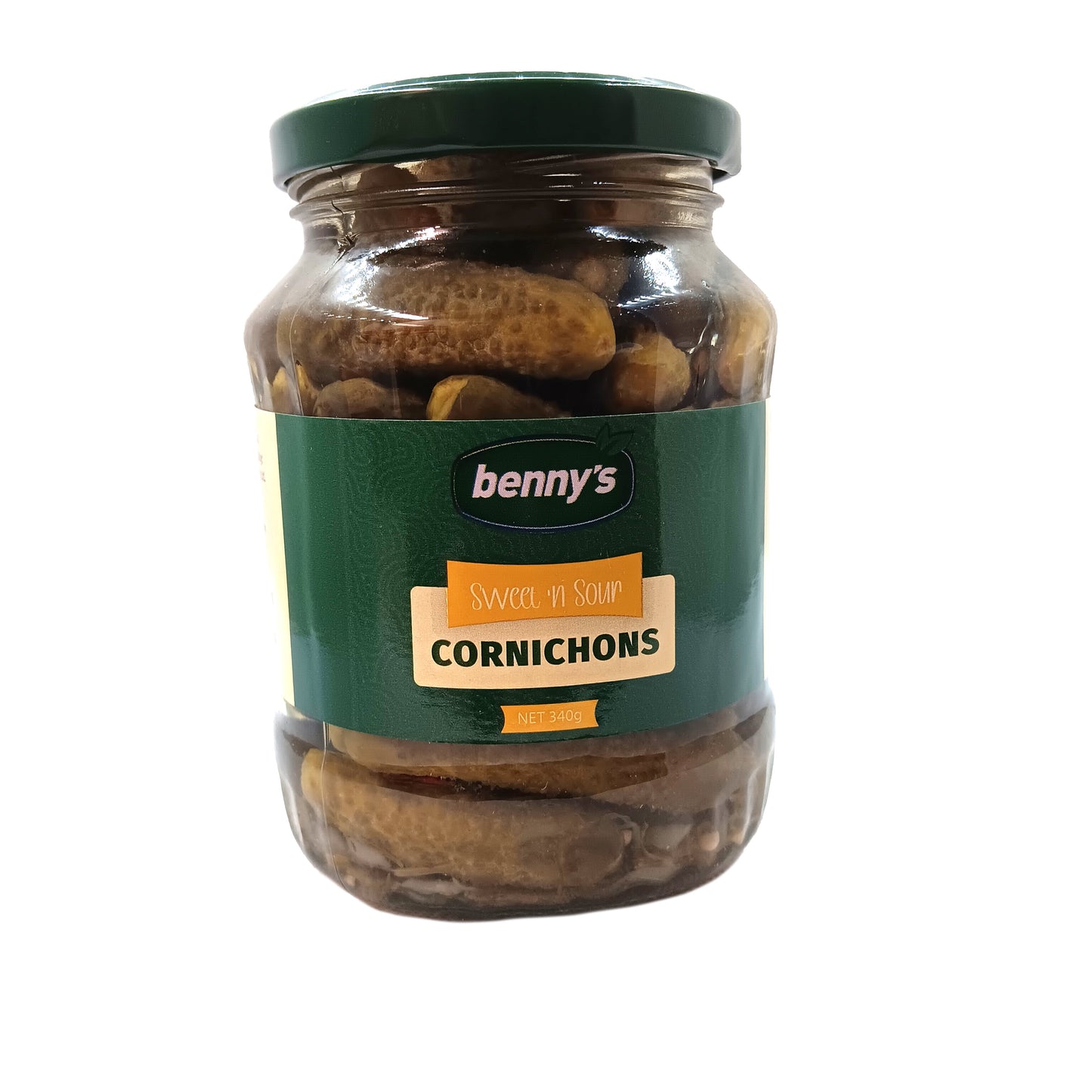 Benny's Sweet & Sour Cornichons 340g