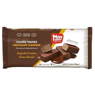 Man Chocolate Coated Wafers 250g