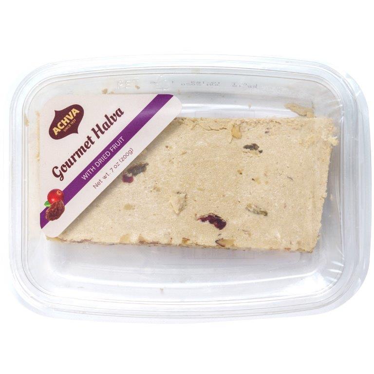 Achva Gourmet Halva with Dried Fruits 200g