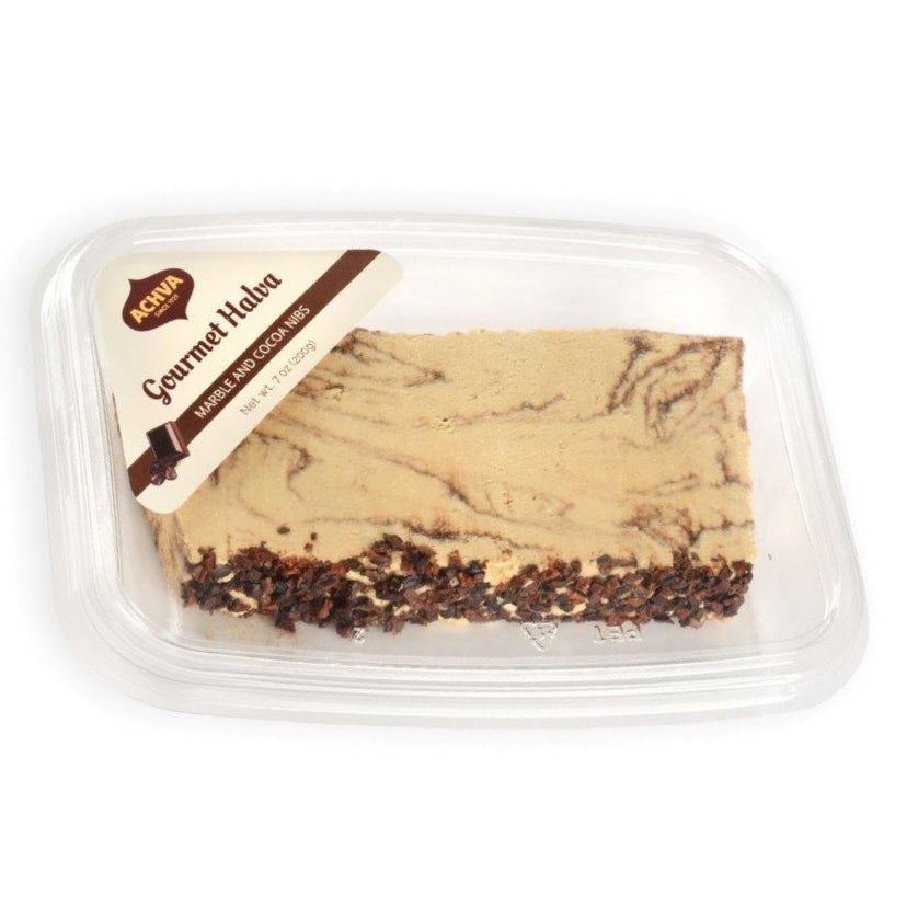 Achva Gourmet Halva with Marble & Coco Nibs 200g