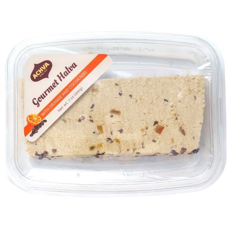 Achva Gourmet Halva with Orange & Coco Nibs 200g