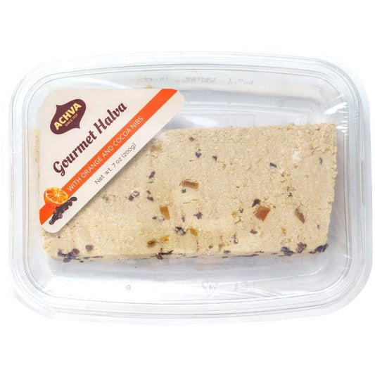Achva Gourmet Halva with Orange & Coco Nibs 200g