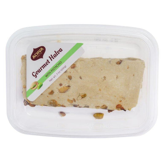 Achva Gourmet Halva with Pistahio 200g