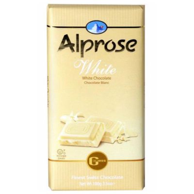 Alprose White Chocolate 100g