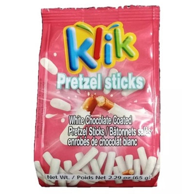Klik Bag Pretzel White Chocolate 65g
