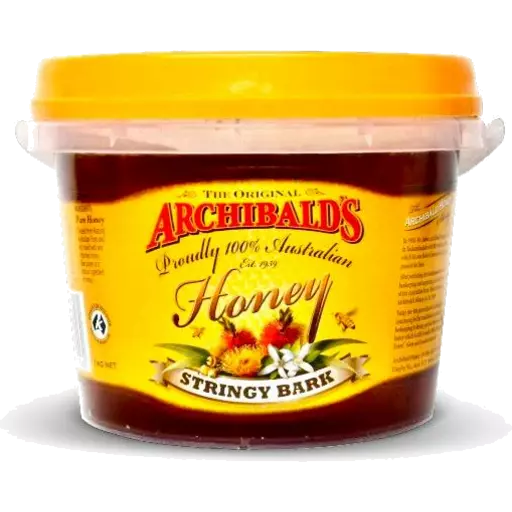 Archibalds Stingy Bark Honey Tub 1kg