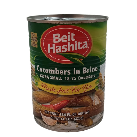 Bet Hashita Extra Small Cucumber in Brine  540g