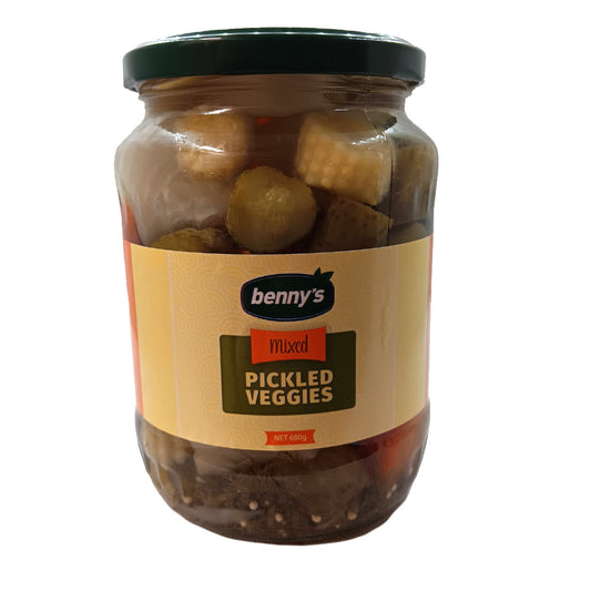 Benny's Pickled Veggies 680g