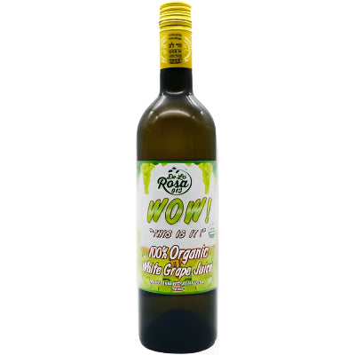 Dela Rosa WOW Organic White Grape Juice 750ml