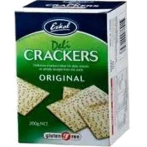 Eskal Deli Crackers Gluten Free 200g