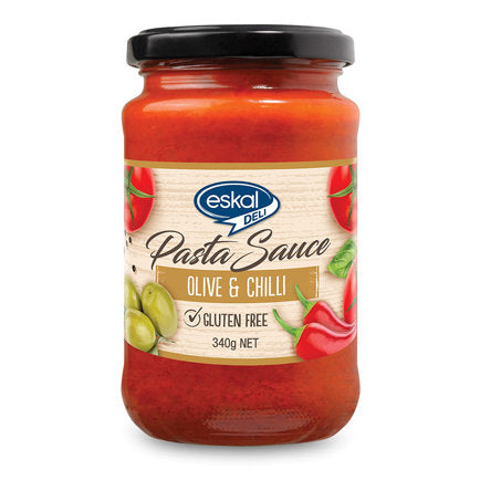 Eskal Olive & Chilli Pasta Sauce 340g