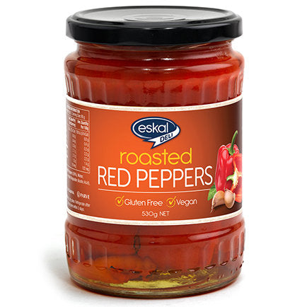 Eskal Roasted Red Peppers 530g