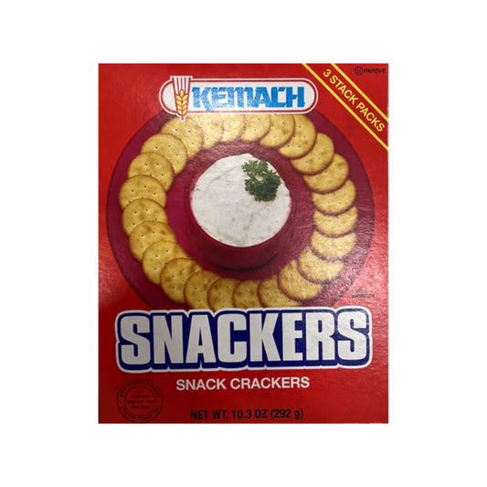 KEMACH SNACKERS CRACKERS 3PK 292G