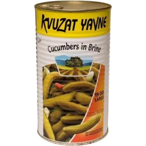 Kvuzat Yavne Cucumbers In Brine 1.3kg