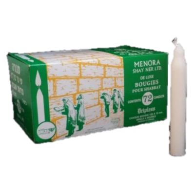 Menora 72s Candle Green