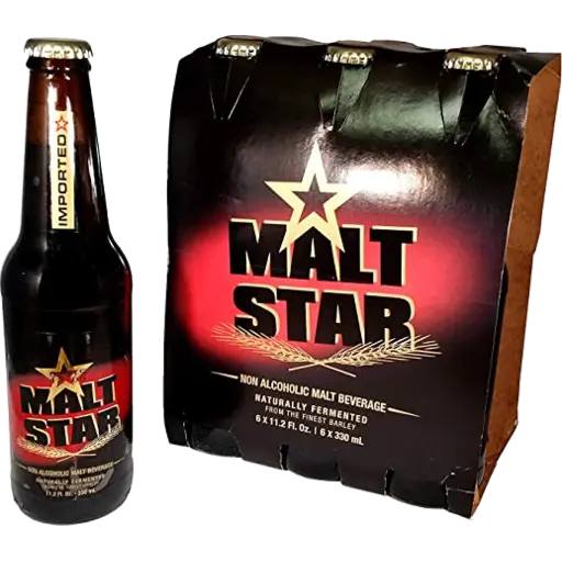 Malt Star Non Alcoholic Beer 6pack