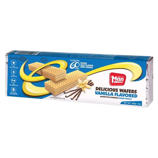 Man Wafers Vanilla 200g