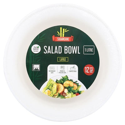 Sugarcane Salad Bowls Large