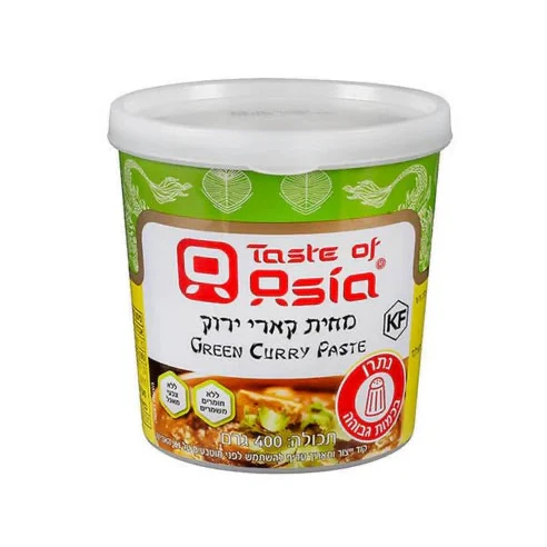 TASTE OF ASIA CURRY PASTE GREEN 400G
