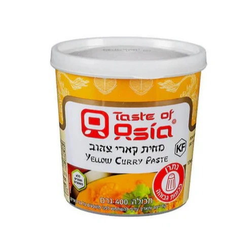TASTE OF ASIA CURRY PASTE YELLOW 400G
